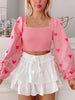 Heart On My Sleeve Top | Sassy Shortcake | sassyshortcake.com