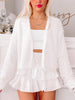 Dazzle Me Darling Cardigan | White