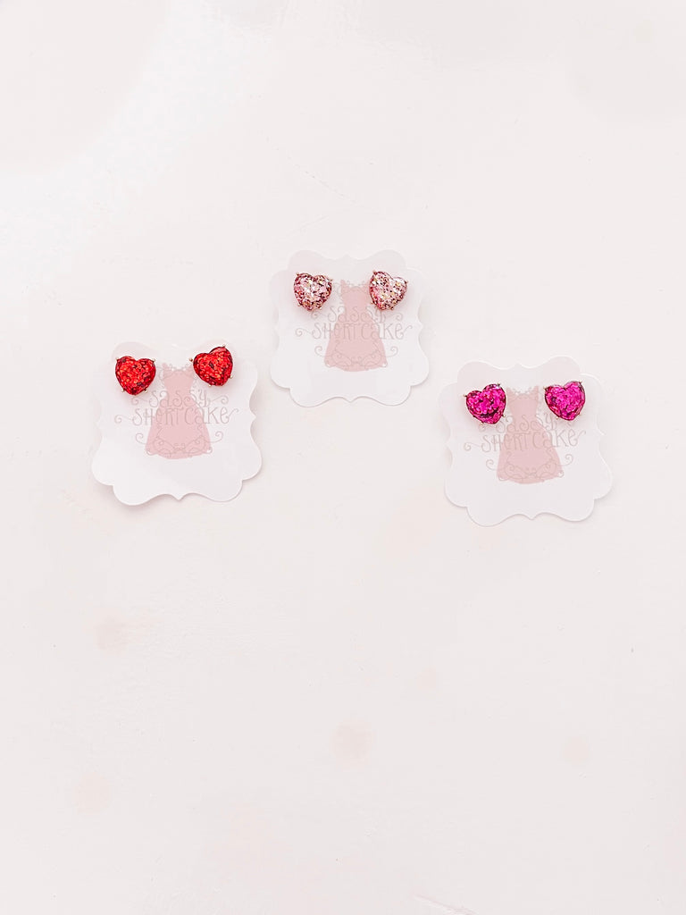 Full of Love Heart Earrings | sassyshortcake.com | Sassy Shortcake