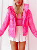 Bubblegum Barbie Pink Puffer Jacket | sassyshortcake.com | Sassy Shortcake Boutique