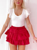 Flirtatious Red Skirt | Sassy Shortcake | sassyshortcake.com