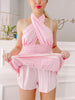 Pink Crossover Cutie Dress | Sassy Shortcake | sassyshortcake.com