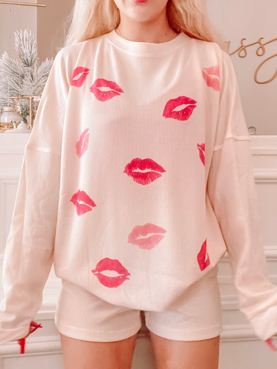 Feeling the Love Lips Pajama Set | Sassy Shortcake | sassyshortcake.com