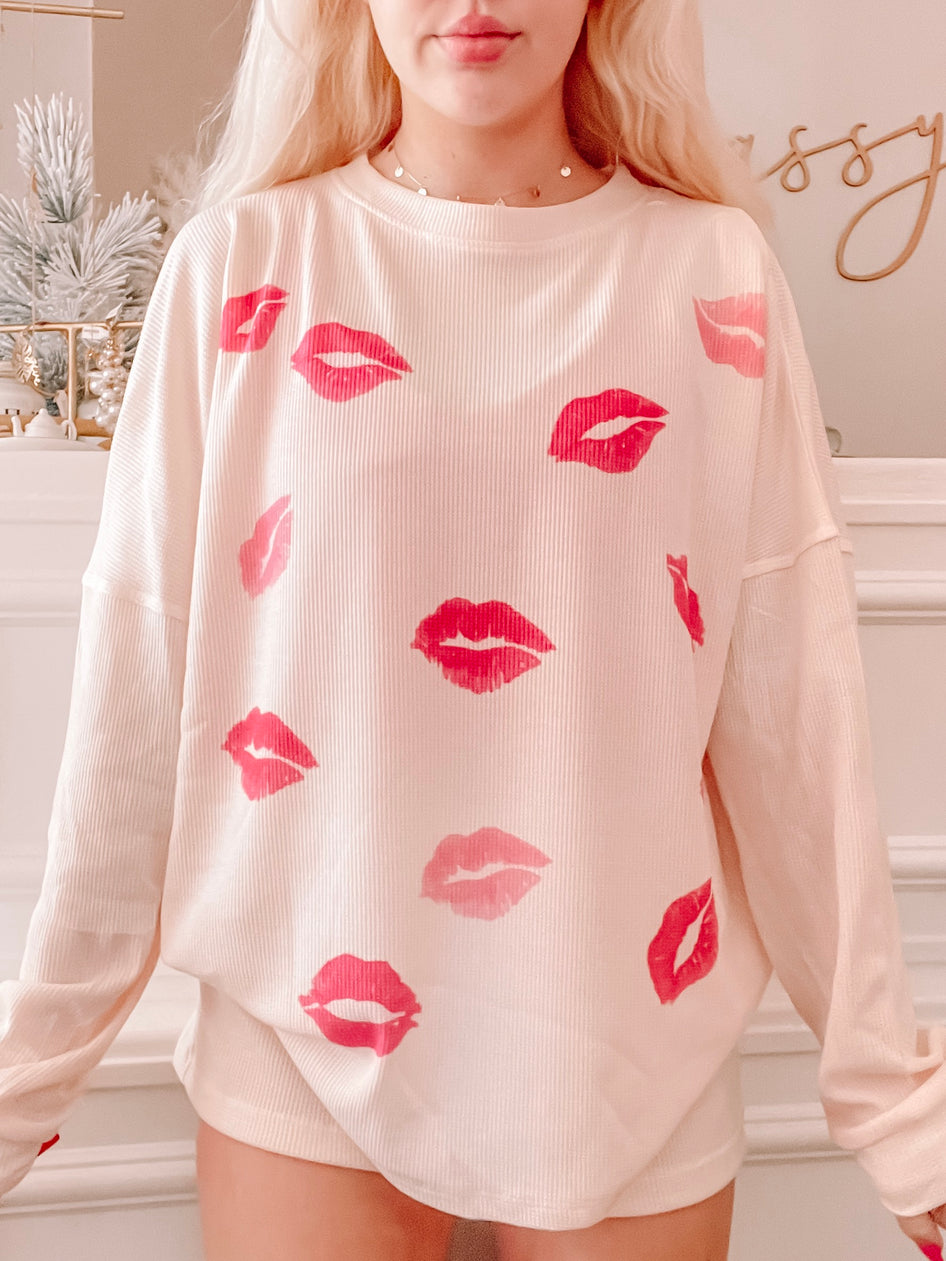 Feeling the Love Lips Pajama Set | Sassy Shortcake | sassyshortcake.com