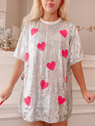 Call of the Disco Ball Sequin Dress | Sassy Shortcake | sassyshortcake.com
