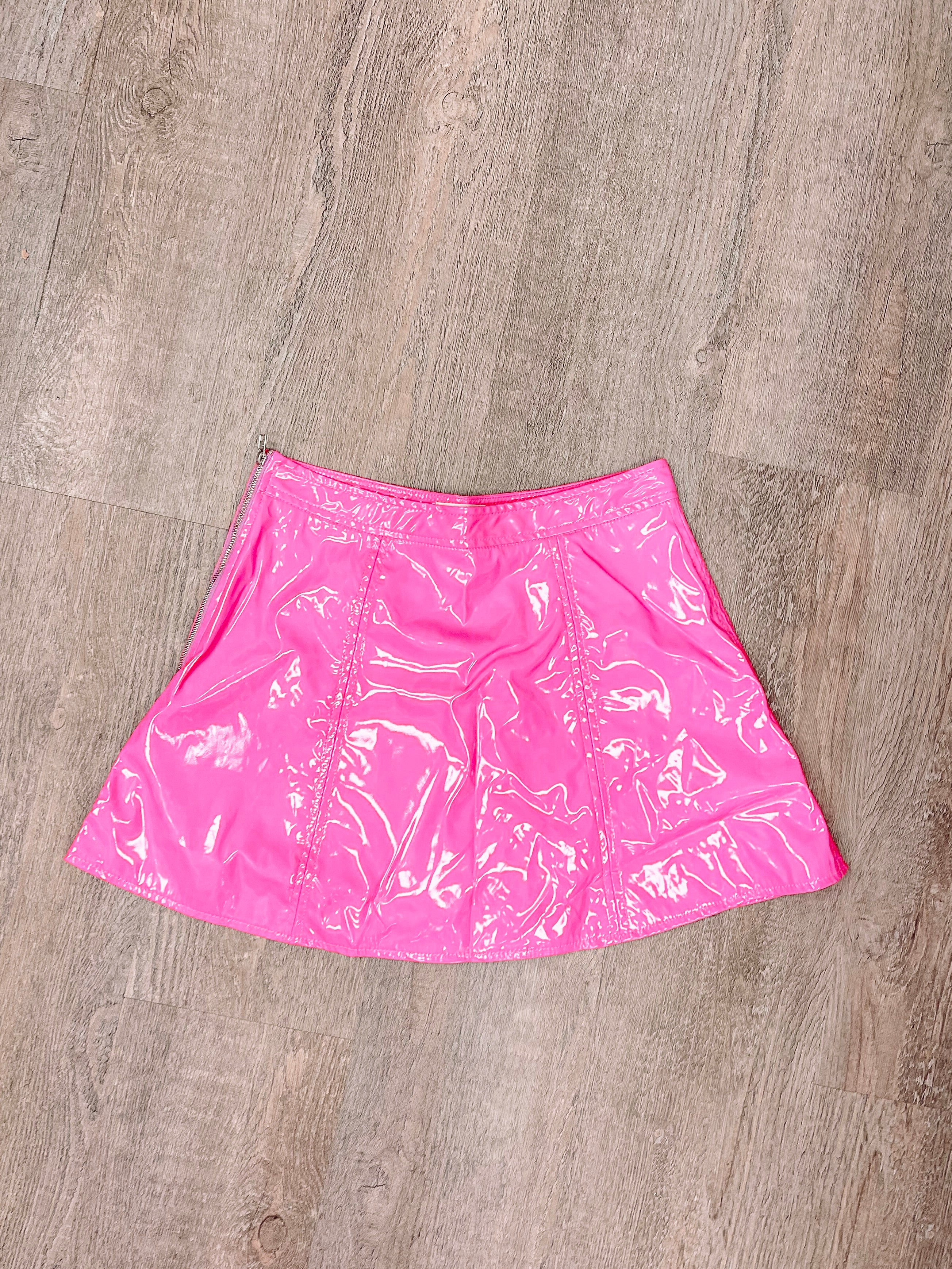 Life in Plastic is Fantastic Pink Skirt | Sassy Shortcake | sassyshortcake.com