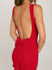 Twice As Nice Red Bow Gown | Sassy Shortcake Boutique | sassyshortcake.com