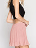 Fit for Flair Blush Pink Skirt | sassyshortcake.com | Sassy Shortcake