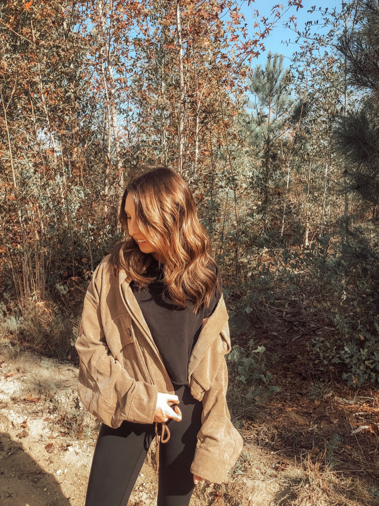 Overjoyed Corduroy Jacket | sassyshortcake.com | Sassy Shortcake Boutique