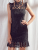 lovely lace black dress | sassyshortcake.com | sassy shortcake 