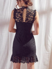 ovely lace black dress | sassyshortcake.com | sassy shortcake