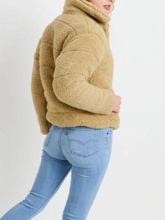 Furry teddy 2025 bear jacket