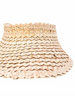 Straw Visor | Sassy Shortcake Boutique | sassyshortcake.com 