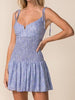 Blue Thistle Floral Dress | sassyshortcake.com | Sassy Shortcake
