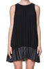 Little Black Pleated Dress | Sassy Shortcake | sassyshortcake.com 