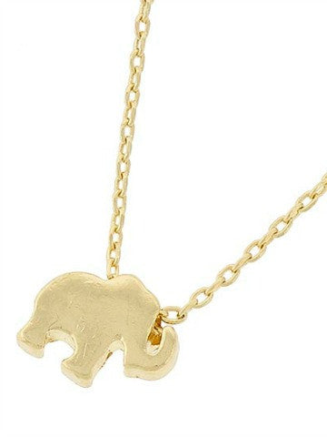 elephant necklace | sassyshortcake.com