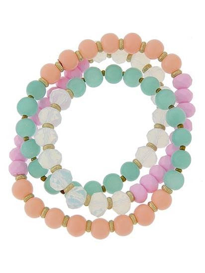 Festival Beads Bracelet | sassyshortcake.com 