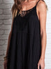 Black Crochet Tank Dress | Folly Summers 