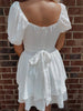 Head in the Clouds White Dress | sassyshortcake.com | Sassy Shortcake