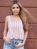 Stripe Me Down Crop Tank | sassyshortcake.com | sassy shortcake boutique