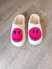 Superpink Smiley Face Slippers | Sassy Shortcake | sassyshortcake.com