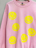 Smile Sweet Smiley Face Sweatshirt | sassyshortcake.com | Sassy Shortcake