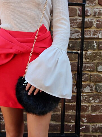 Red Bow Skirt | Believe it or Knot | sassyshortcake.com | sassy shortcake boutique charleston