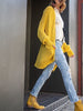 News Flash Chunky Mustard Sweater | sassyshortcake.com | Sassy Shortcake