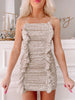 Stardust Sequin Ruffle Dress | Sassy Shortcake | sassyshortcake.com