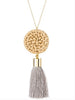 Worth The Tassel Necklace