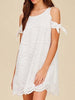 white eyelet dress | love poem | sassy shortcake | sassyshortcake.com