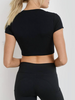 Black Without a Stitch Crop Top | Sassy Shortcake | sassyshortcake.com
