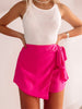 Lisette Hot Pink Wrap Skirt | sassyshortcake.com | Sassy Shortcake