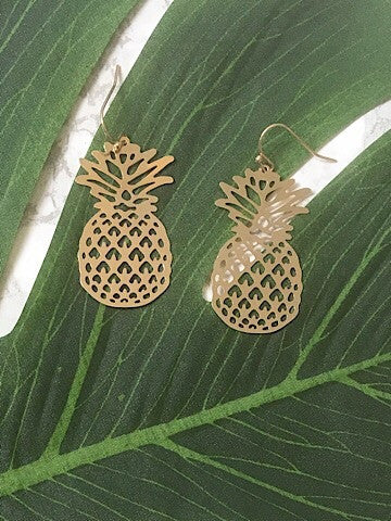 pineapple earrings | sassy shortcake boutique | sassyshortcake.com