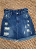 Hanging On Jean Skirt | sassyshortcake.com | Sassy Shortcake