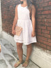 white eyelet dress | calling from capri | sassyshortcake.com | sassy shortcake