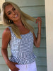 Sullivan Peplum Top | sassyshortcake.com | Sassy Shortcake 