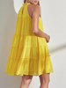 Lemon Poppy Bright Yellow Dress | sassyshortcake.com | sassy shortcake