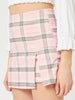 Read Between the Lines Pink Plaid Skirt | Sassy Shortcake | sassyshortcake.com