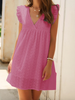 Romantic Notions Pink Eyelet Dress | sassy shortcake |  sassyshortcake.com
