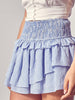 Sally Walker Seersucker Ruffle Skirt | sassyshortcake.com | Sassy Shortcake Boutique