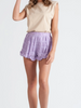 Wisteria Lilac Ruffle Shorts | sassyshortcake.com | Sassy Shortcake Boutique